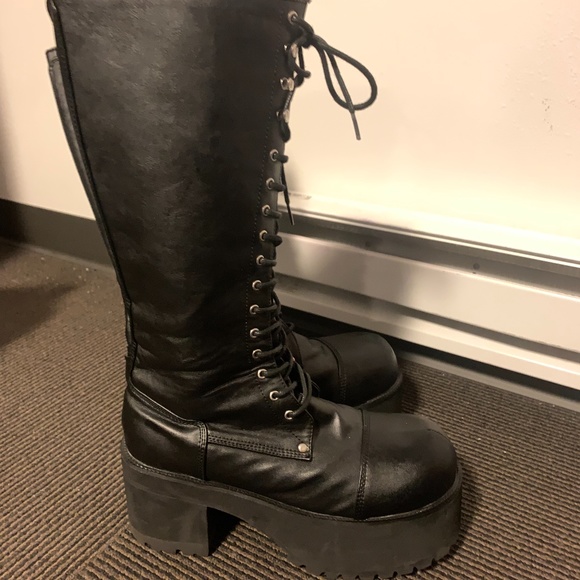 Pleaser Men's Ranger 302 Lace-Up Boot - Picture 2 of 3